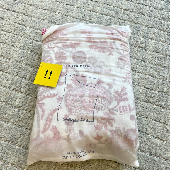 Roller Rabbit Amanda Duvet Cover - Picture 3 of 4